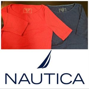 NAUTICA - 2 Slim T-Shirts - like new!
